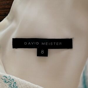 David Meister, elegant daytime dress.